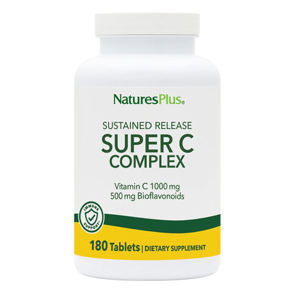 NaturesPlus Super C Complex 180 tabletas vitamina c