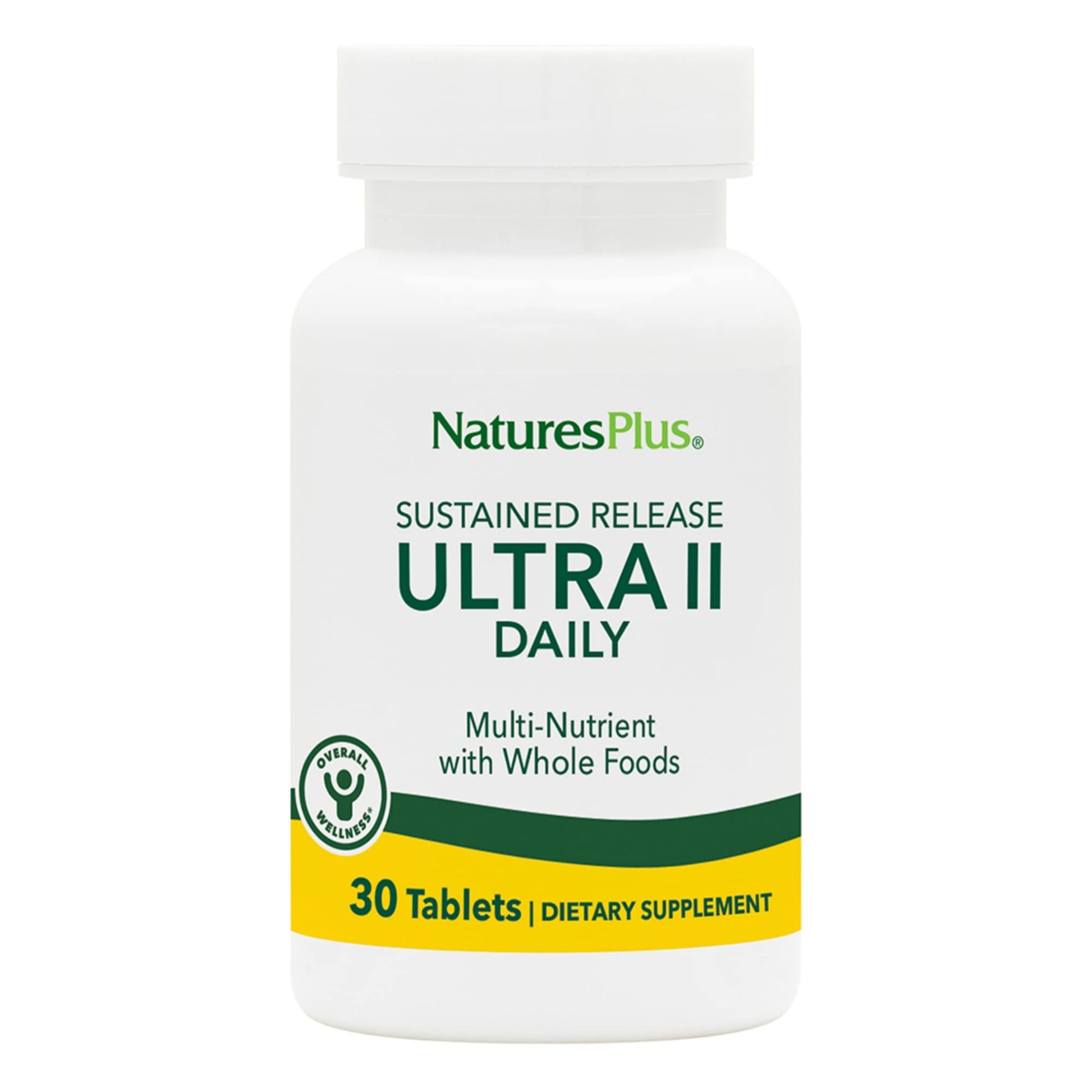 Bote de NaturesPlus Ultra II con 30 tabletas multivitamínicas