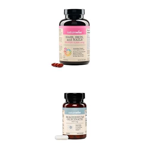 NatureWise Cabello Piel y Uñas con Magnesio