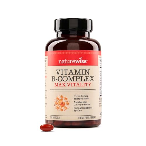 NatureWise Complejo Vitaminas B frasco rojo 150 softgels