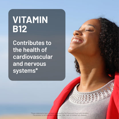 NatureWise vitamina B12 para energía y claridad mental