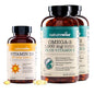 Botella NatureWise vitamina D3 y omega 3 360 softgels