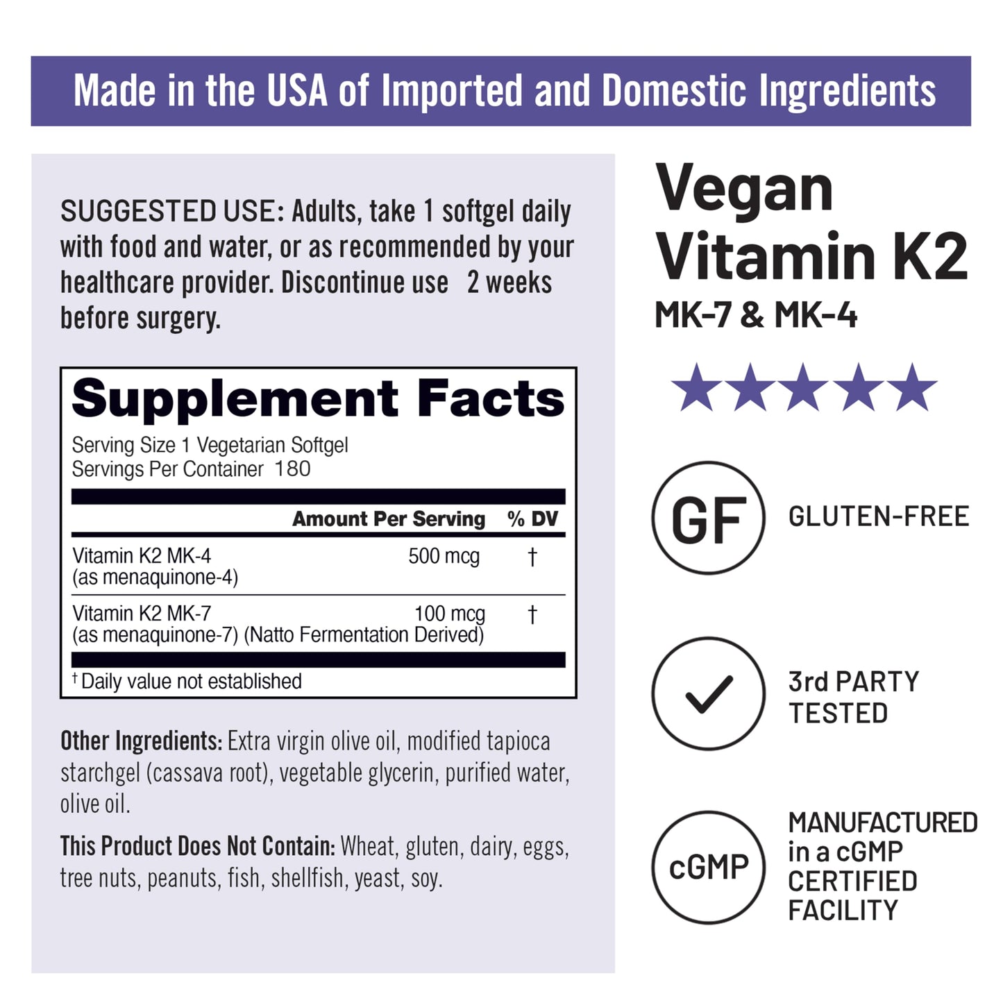 NatureWise vitamina k2 beneficios salud ósea y cardíaca texto