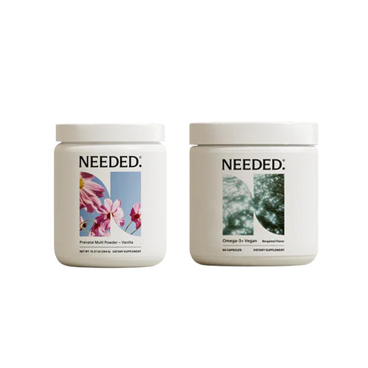 Needed multivitamínico prenatal vainilla polvo nutrición embarazo