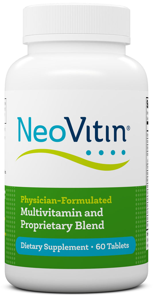 NeoVitin multivitaminas botella y caja suplementos