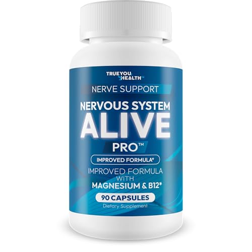 Frasco Nervous System Alive Pro suplemento vitamina b12 para nervios