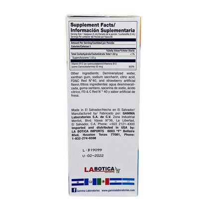 Neuro vital b12 jarabe suplemento vitaminas energía