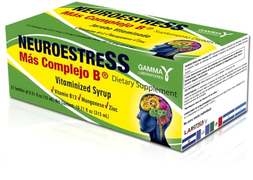 NEUROESTRESS Plus jarabe vitaminas complejo B sistema nervioso central