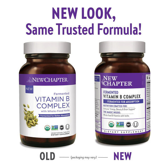 empaque vitaminas b complejo new chapter suplemento orgánico