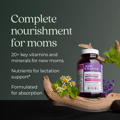 New chapter multivitamínico postnatal ingredientes detalle