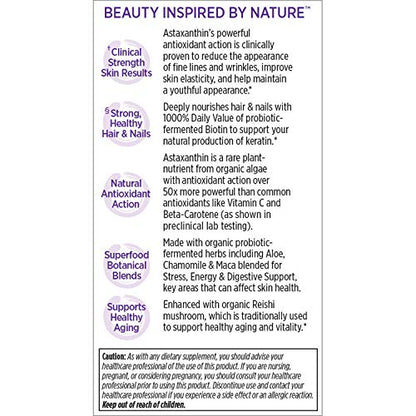 New Chapter suplemento para cabello piel biotina fermentada 30 unidades