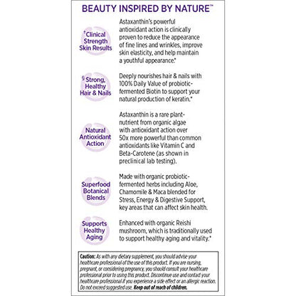 New Chapter vitaminas vegetarianas para cabello piel y uñas 30 cápsulas