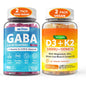 Gomitas Nextdia GABA y vitamina D3 K2 veganas paquete 2