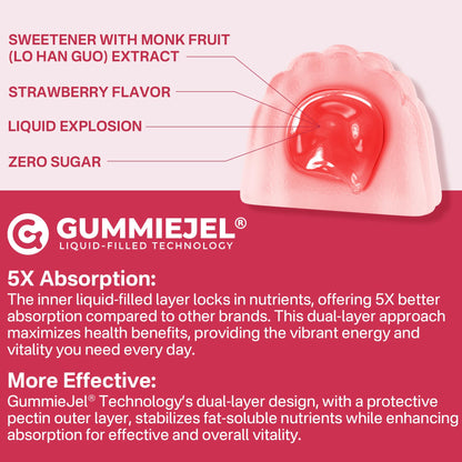 Nextdia gomitas veganas para salud ovárica y hormonal