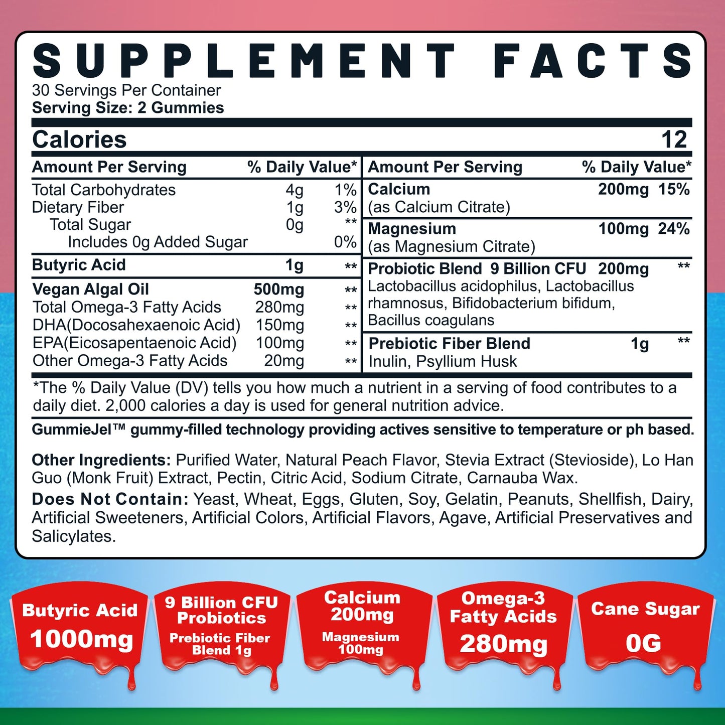 Nextdia paquete de gomitas vitaminas C D3 Zinc sin alérgenos
