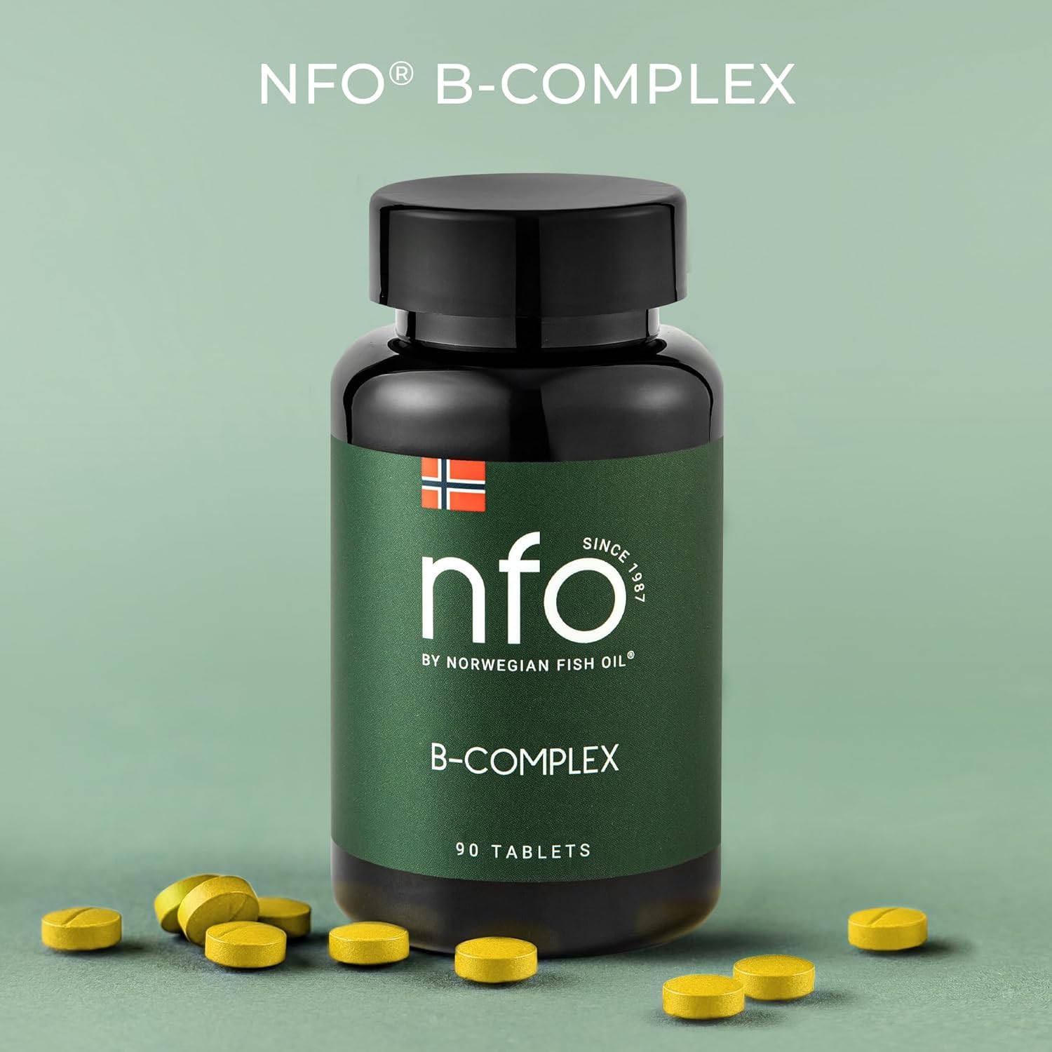 NFO complejo B para metabolismo fatiga salud mental piel