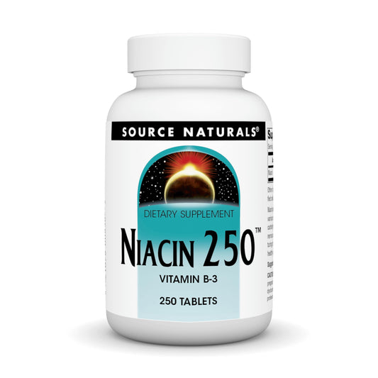 Niacina Source Naturals 250mg caja 250 tabletas