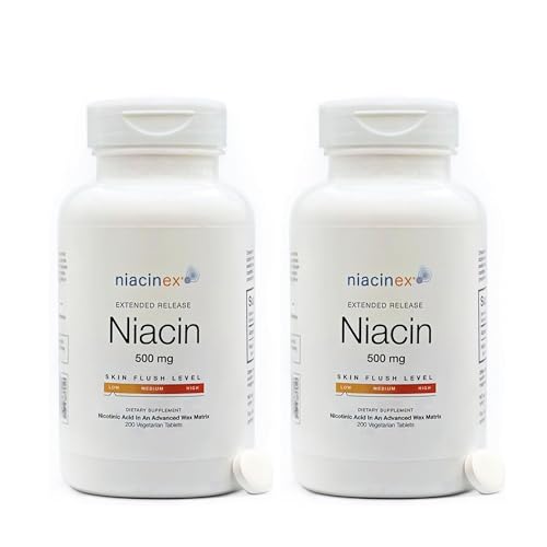 Niacinex 500mg Sin Enrojecimiento, 400 Unidades