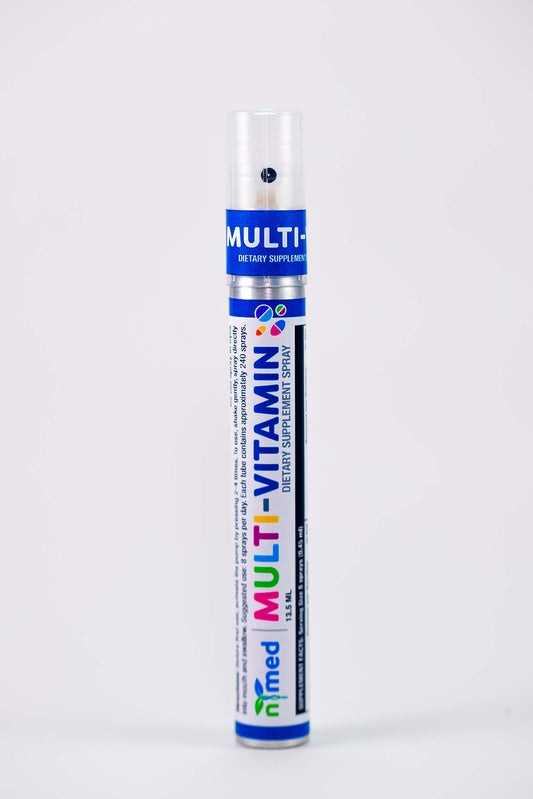 nmed Multivitaminas en spray de 240 dosis para adultos y niños