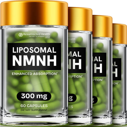 NMNH Botella de cápsulas Resurrected Health.