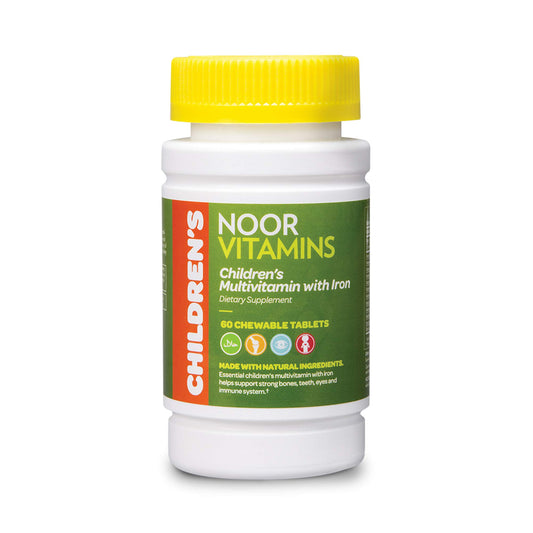Noor Vitamins multivitaminas masticables para niños halal