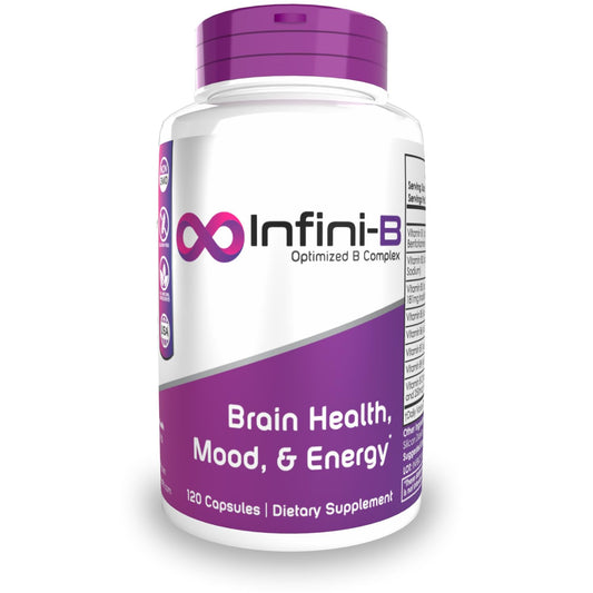 Nootropics Depot Infini-B suplemento caja frontal