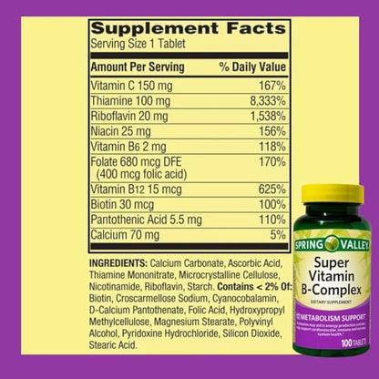 Nour Nutri para la salud con vitaminas B Complex.