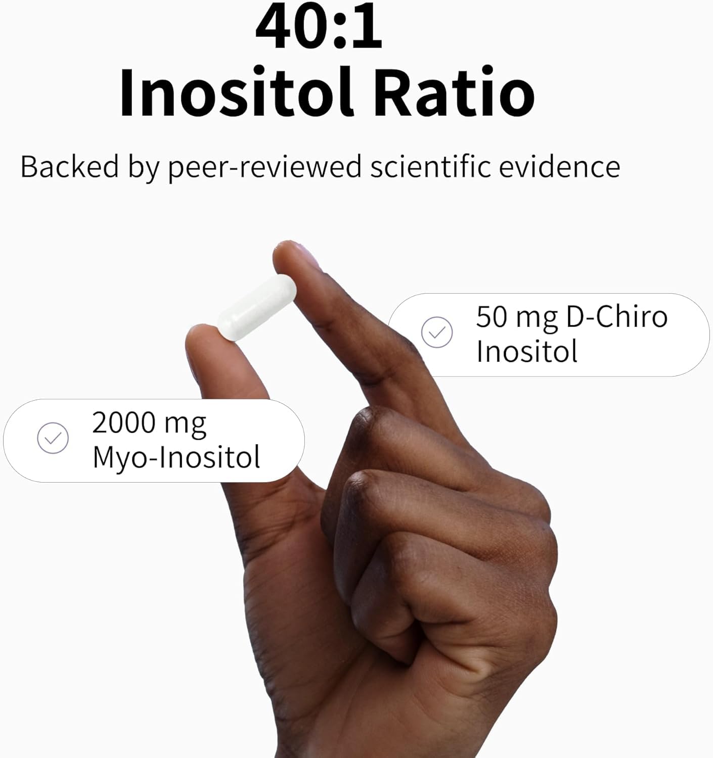 Nourished fórmula inositol para equilibrio hormonal y ciclicidad