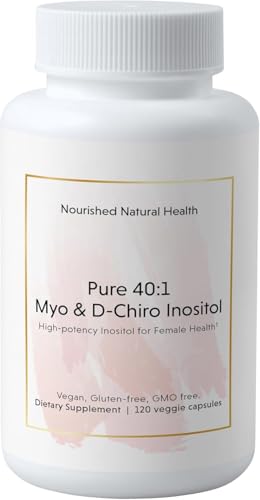 Nourished suplemento inositol puro 40:1 para fertilidad femenina