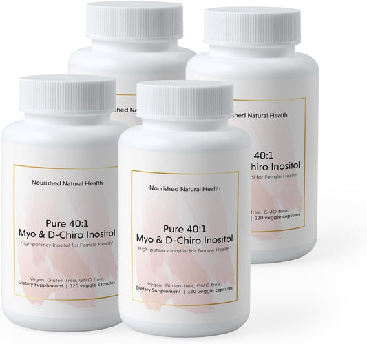 Nourished suplemento inositol puro para mujeres
