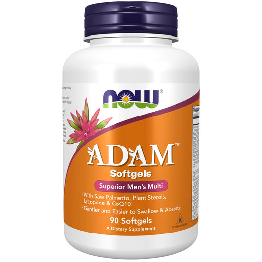 NOW Adam vitaminas múltiples para hombres 90 cápsulas blandas