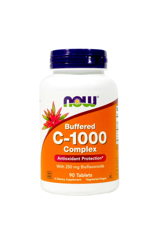 NOW C-1000 tabletas vitamina c 1000 mg paquete 2