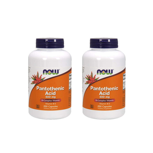 Now Foods ácido pantoténico 500 mg botella