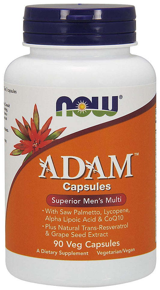Frasco Now Foods ADAM Multivitamínico para Hombres