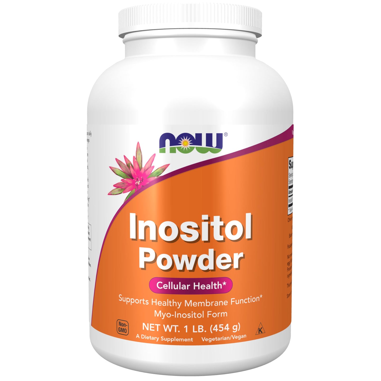 NOW Foods polvo de inositol para salud celular y neuro