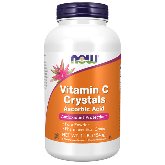 NOW Foods polvo vitamina c ácido ascórbico 1 libra antioxidante