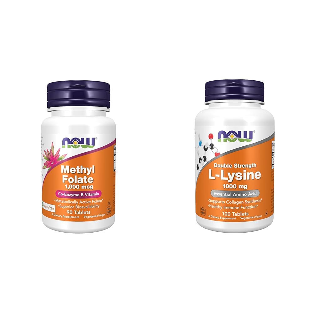 NOW metilfolato 1000 mcg vitaminas B coenzima 90 tabletas