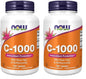 NOW vitamina C 1000 mg con rosa mosqueta y bioflavonoides