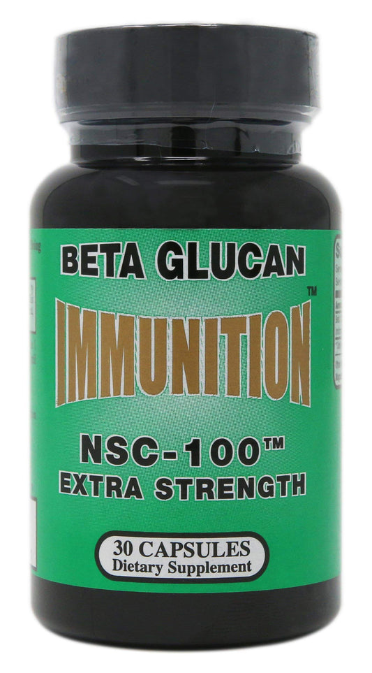 Botella de suplemento NSC-100 Beta Glucano