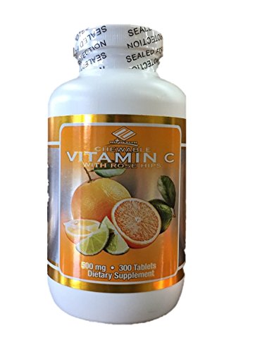 Nu Health vitamina c masticable frasco 300 tabletas