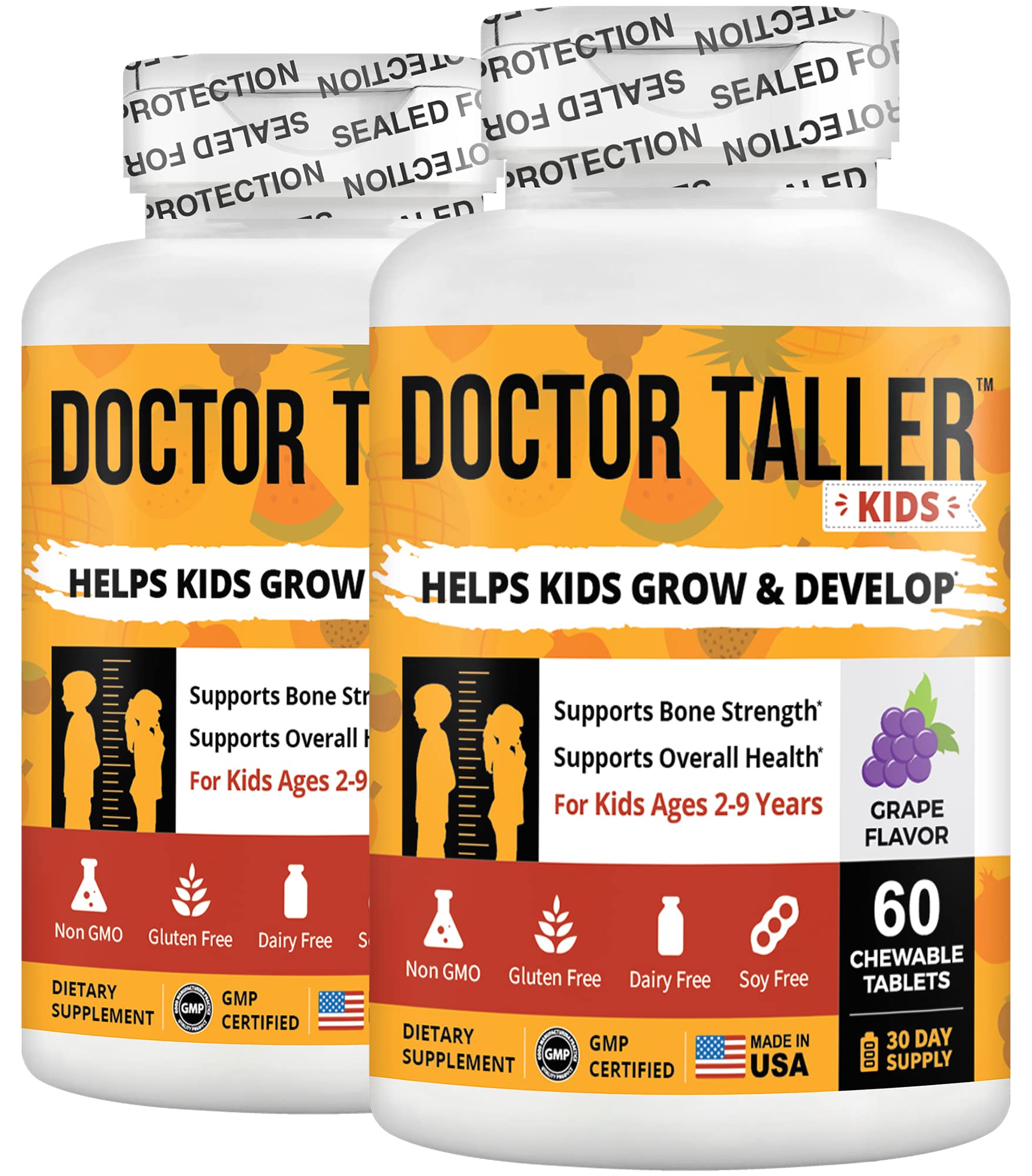 NuBest Doctor Taller Kids multivitaminas para crecimiento saludable