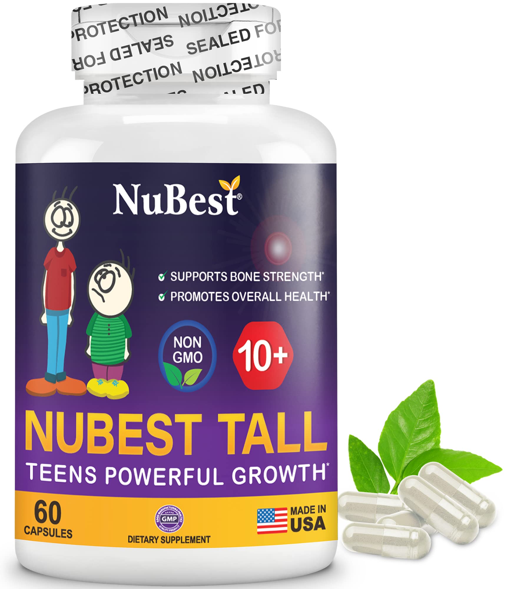 NuBest Tall 10+ suplemento para crecer mas alto