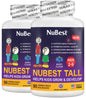 NuBest Tall Kids tabletas masticables para fortalecer huesos