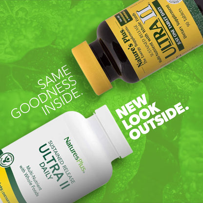 Nuevo diseño del envase NaturesPlus Ultra II multivitamínico