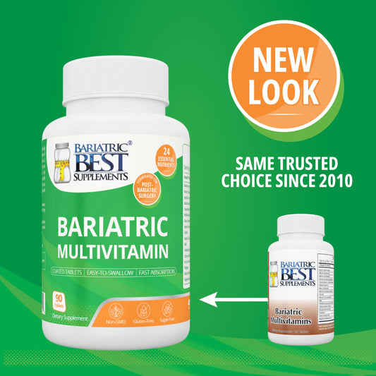 Nuevo diseño multivitamínicos bariátricos