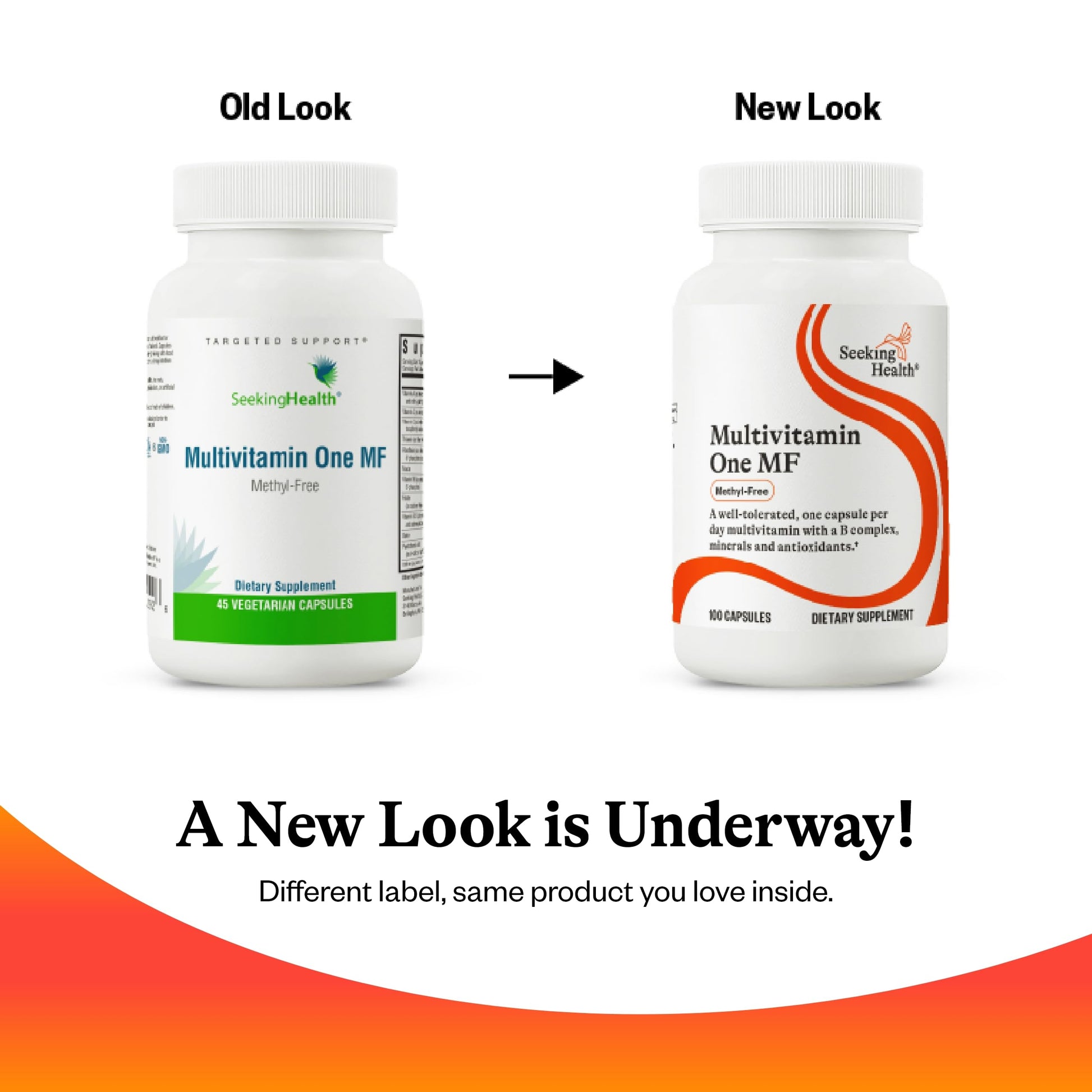 Nuevo empaque multivitamínico One MF