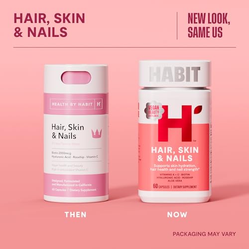 nuevo look suplemento HABIT cabello piel uñas
