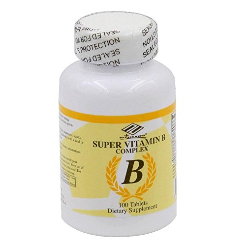 NuHealth complejo vitamina b 100 cápsulas blandas