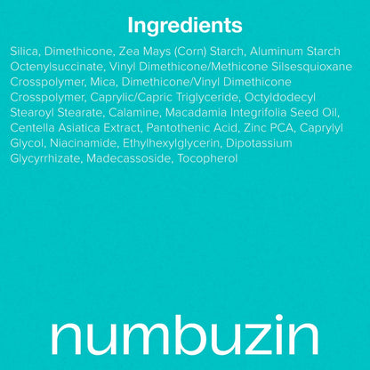 Numbuzin polvo amigable con poros para uso seguro diario