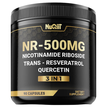 NUQIIT suplemento NAD+ 90 cápsulas para salud celular
